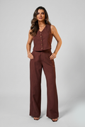 CONJUNTO CALÇA E COLETE