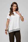 BLUSA CREPE ASSIMÉTRICA