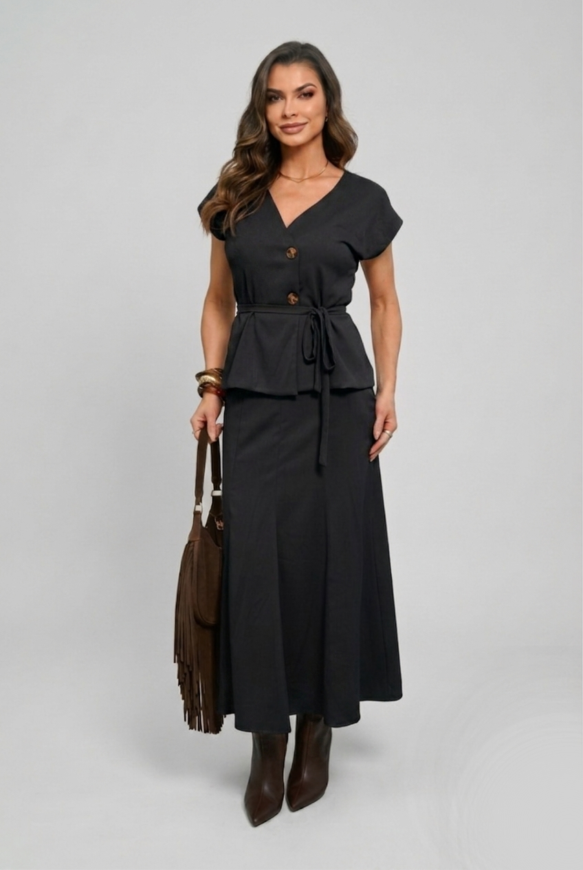 SAIA MAXI MIDI COM RECORTES