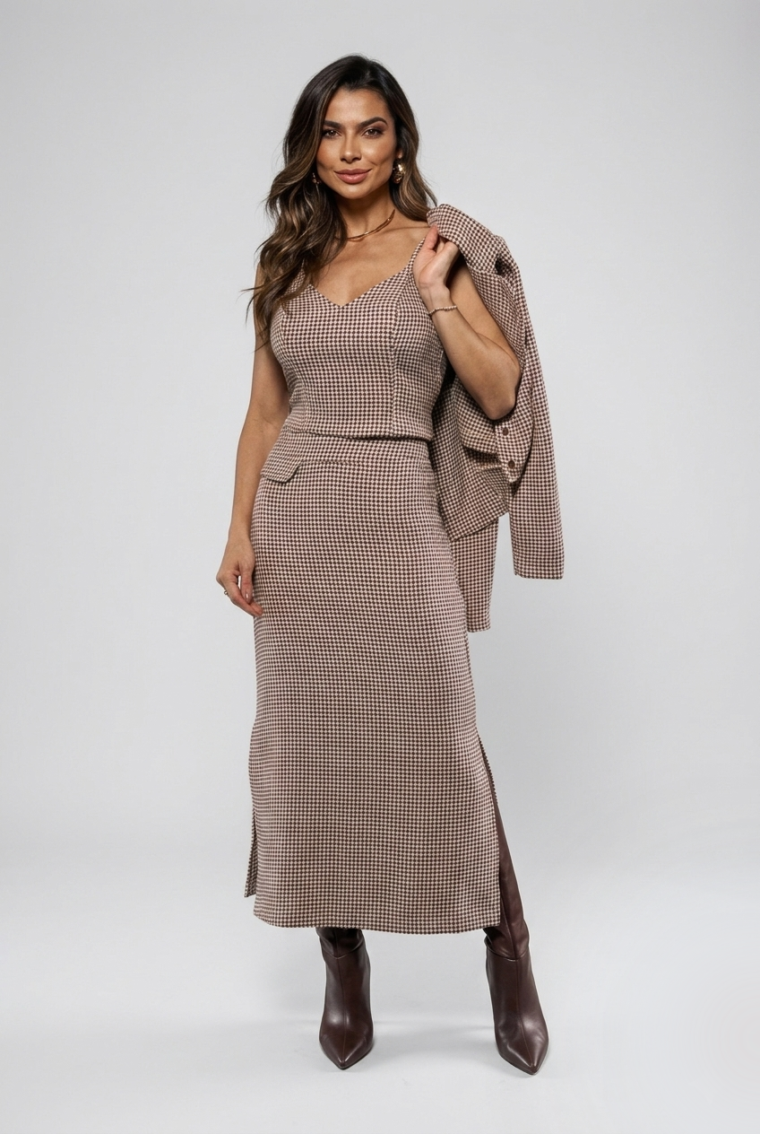 SAIA MIDI TWEED